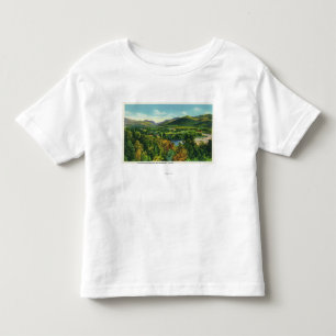 Camiseta De Bebé Muesca de Franconcia y valle de Pemigewasset