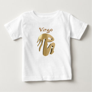 Camiseta De Bebé Muestra de oro del virgo