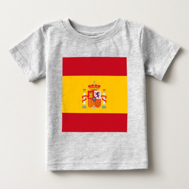 Camiseta De Bebé Muestra tus colores - España (Anverso)