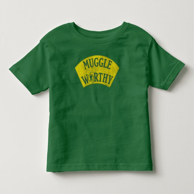 CAMISETA DE BEBÉ MUGGLE WORTHY™ (Anverso)