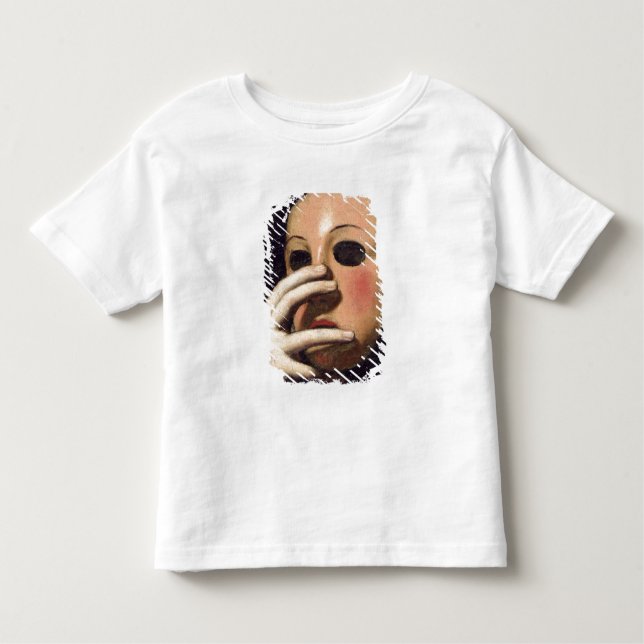Camiseta De Bebé Mujer con máscara (Anverso)