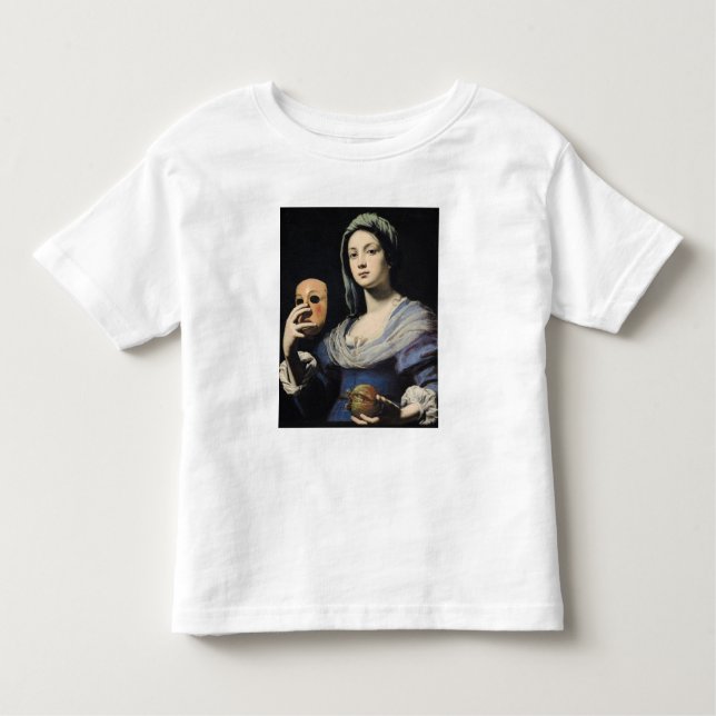Camiseta De Bebé Mujer con máscara 2 (Anverso)