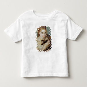 Camiseta De Bebé Mujer con un gato de Pierre-Auguste Renoir