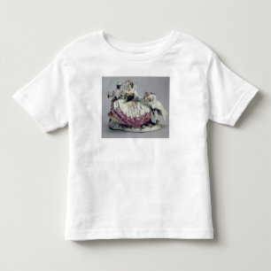 Camiseta De Bebé Mujer con un perro soltero, hombre y sirviente neg