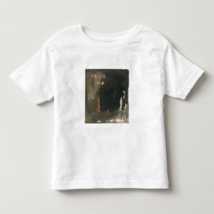 Camiseta De Bebé Mujer con vestido rojo (con papel)