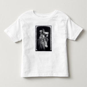 Camiseta De Bebé Mujer de Navaho cargando un palo en su espalda