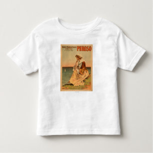 Camiseta De Bebé Mujer de Phroso en el poster de teatro de la playa