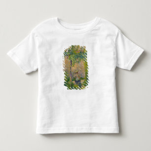 Camiseta De Bebé Mujer en el Jardín (aceite sobre lienzo)