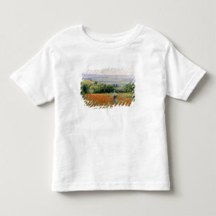 Camiseta De Bebé Mujer en un campo de adormidera