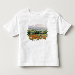Camiseta De Bebé Mujer en un campo de la amapola