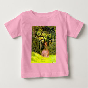 Camiseta De Bebé Mujer Esperando (por John Everett Millais)