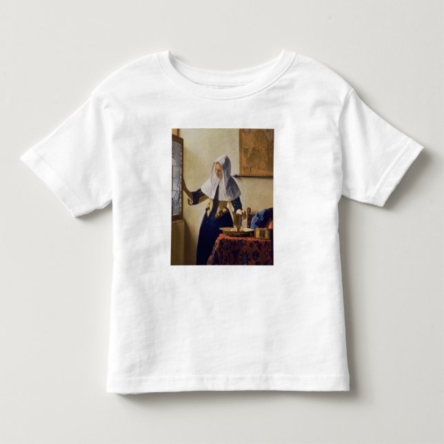 Camiseta De Bebé Mujer joven con un salto de agua, c.1662 (Anverso)