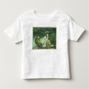 Camiseta De Bebé Mujer joven de James Tissot el   en un barco, o