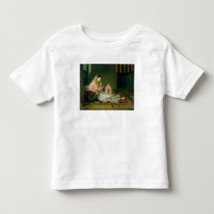 Camiseta De Bebé Mujer musulmana Reclinada, 1789 (aceite sobre lien