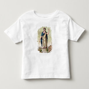 Camiseta De Bebé Mujer patricia, nº 26 de la 'Roma antigua', engra