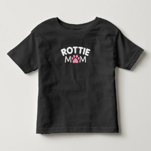 Camiseta De Bebé Mujer Rottie Mom Apparthotel Rottweiler Dueño Love
