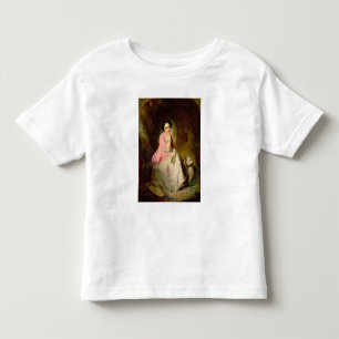 Camiseta De Bebé Mujer sentada en un vaso de bosque