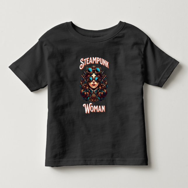 Camiseta De Bebé Mujer Steampunk (Anverso)