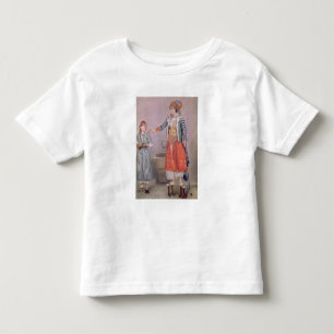 Camiseta De Bebé Mujer turca con su sirviente