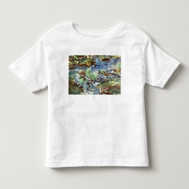 Camiseta De Bebé Mujer turca por una corriente (Anverso)