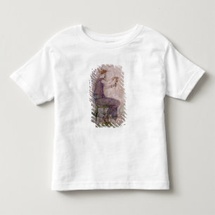 Camiseta De Bebé Mujer vertiendo perfume en un filosofo