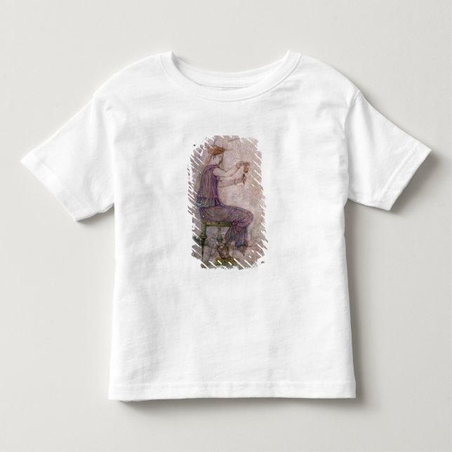 Camiseta De Bebé Mujer vertiendo perfume en un filosofo (Anverso)