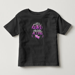 Camiseta De Bebé Mujeres Actriz Chica Actuación Musicales de Broadw