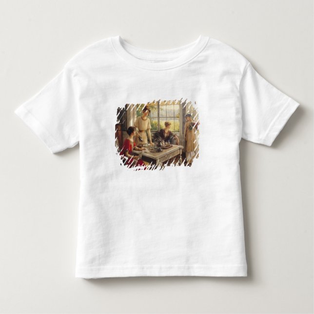 Camiseta De Bebé Mujeres Tomando Té (Anverso)