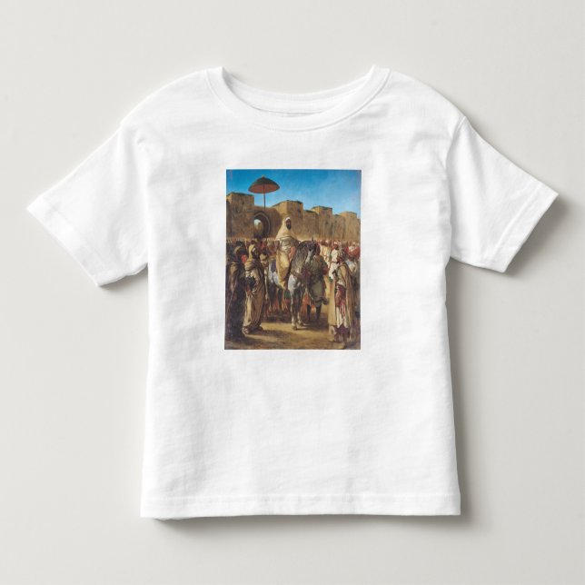 Camiseta De Bebé Muley Abd-AR-Rhaman, el sultán de Marruecos (Anverso)