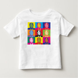 Camiseta De Bebé Multicolor Donald Trump