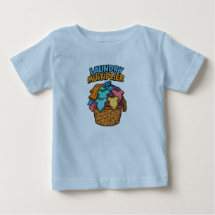 Camiseta De Bebé Multiplicador de lavandería Toddler T-Shirt