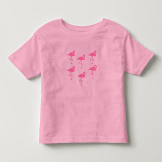 Camiseta De Bebé multitud del niño de los flamencos