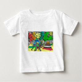 Camiseta De Bebé Mummias de corte porcentual