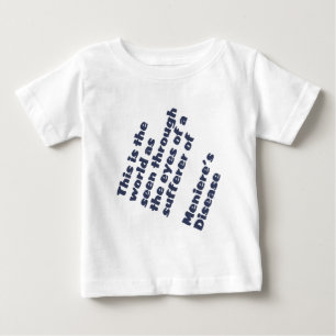 Camiseta De Bebé mundo a través de los ojos