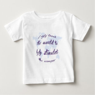Camiseta De Bebé Mundo de viajes