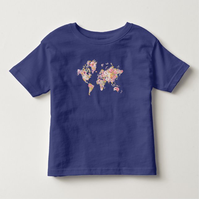 Camiseta De Bebé Mundo Medio (Anverso)