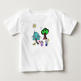 Camiseta de bebé mundo niños