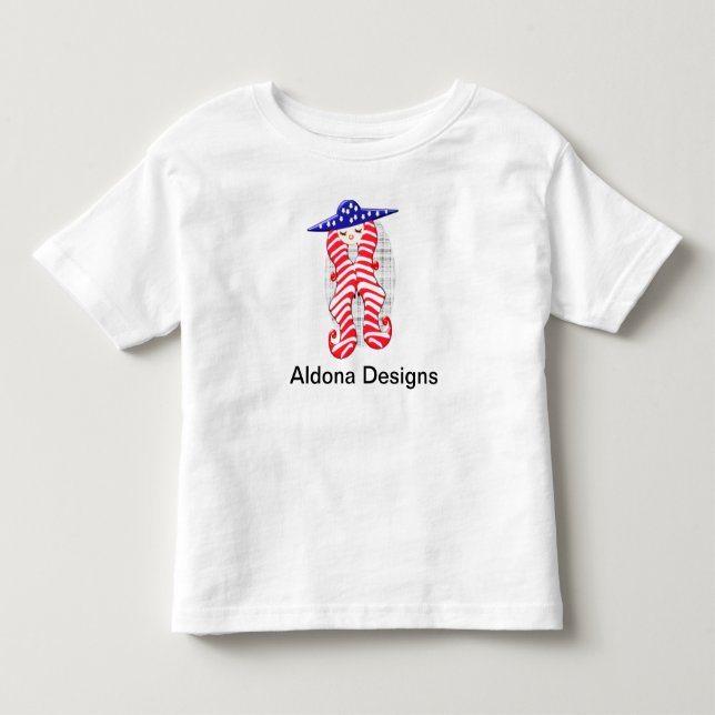 Camiseta De Bebé Muñeca Americana (Anverso)