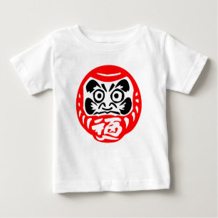 Camiseta De Bebé muñeca Daruma