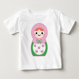 Camiseta De Bebé Muñeca de Matryoshka