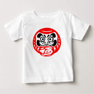 Camiseta De Bebé Muñeco Daruma