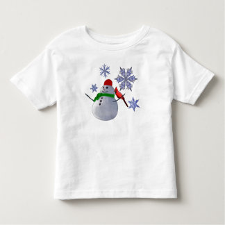 Camiseta De Bebé Muñeco de nieve