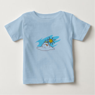 Camiseta De Bebé Muñeco de Nieve Derritiéndose -