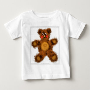 Camiseta De Bebé Muñeco de peluche lindo juguete niños ducha de beb