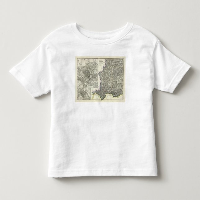 Camiseta De Bebé Munich, Augsburg, Baviera (Anverso)