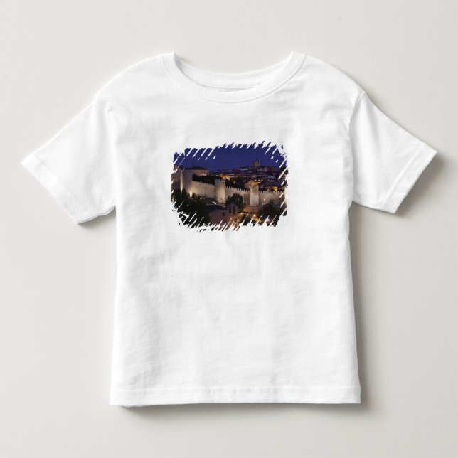 Camiseta De Bebé Murallas de Los Cuarto Postes, crepúsculo (Anverso)