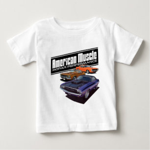 Camiseta De Bebé Músculo de Mopar del americano