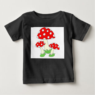 Camiseta De Bebé Mushroom de Polka Dot