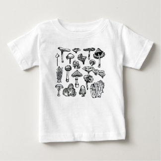 Camiseta De Bebé Mushrooms