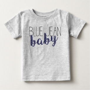 Camiseta De Bebé Música azul de la novedad del cultura Pop del beb